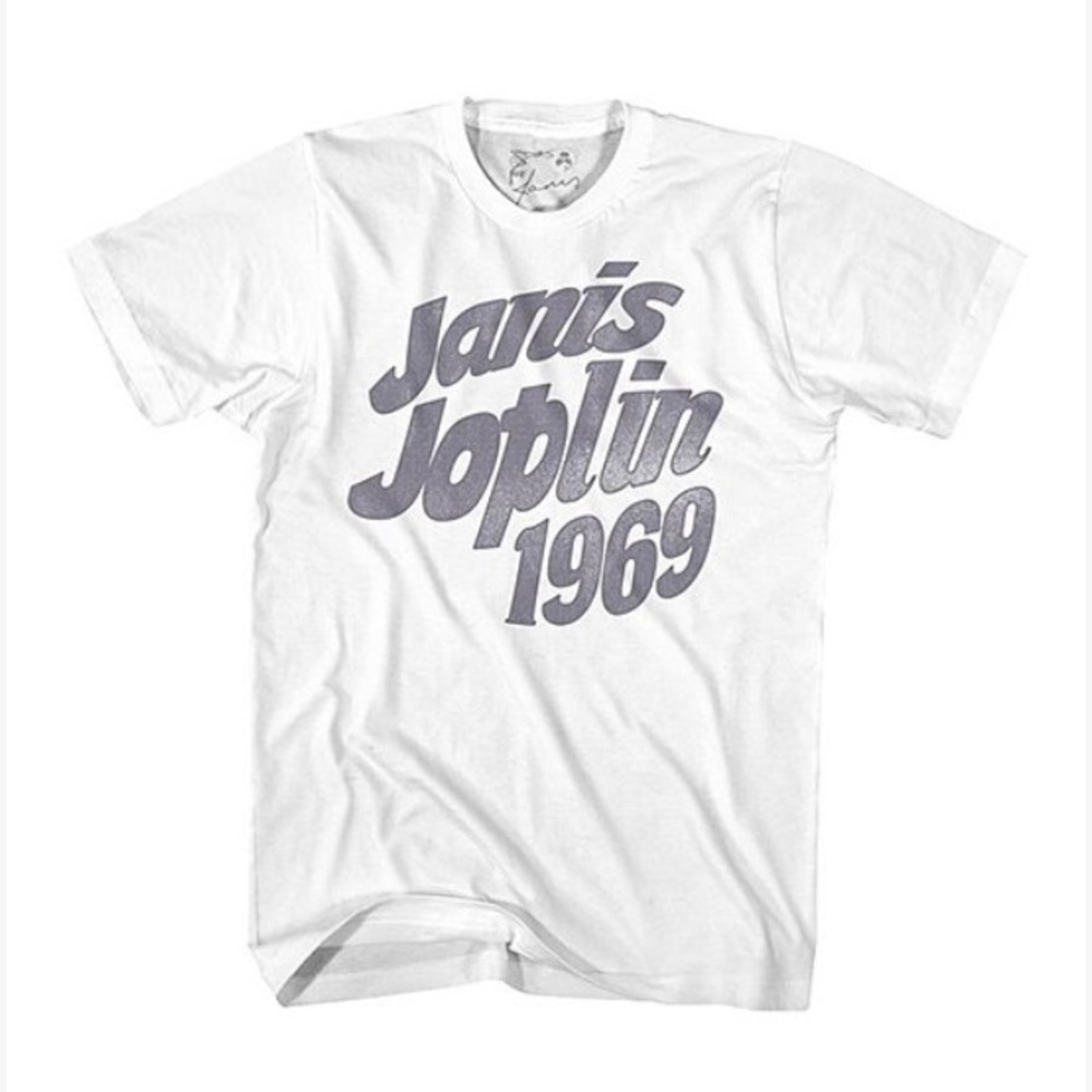 Janis Joplin White '1969' Tee